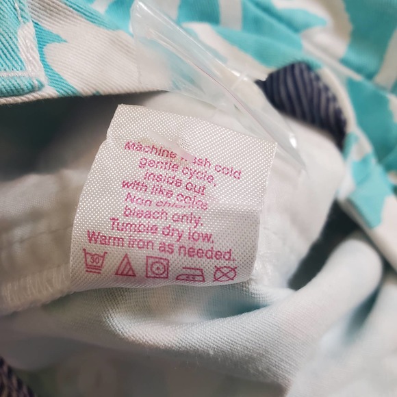 MACBETH | COLLECTIONS SEAHORSE NOVELTY PRINT 100% COTTON SHORT SHORTS SMALL - Picture 9 of 13